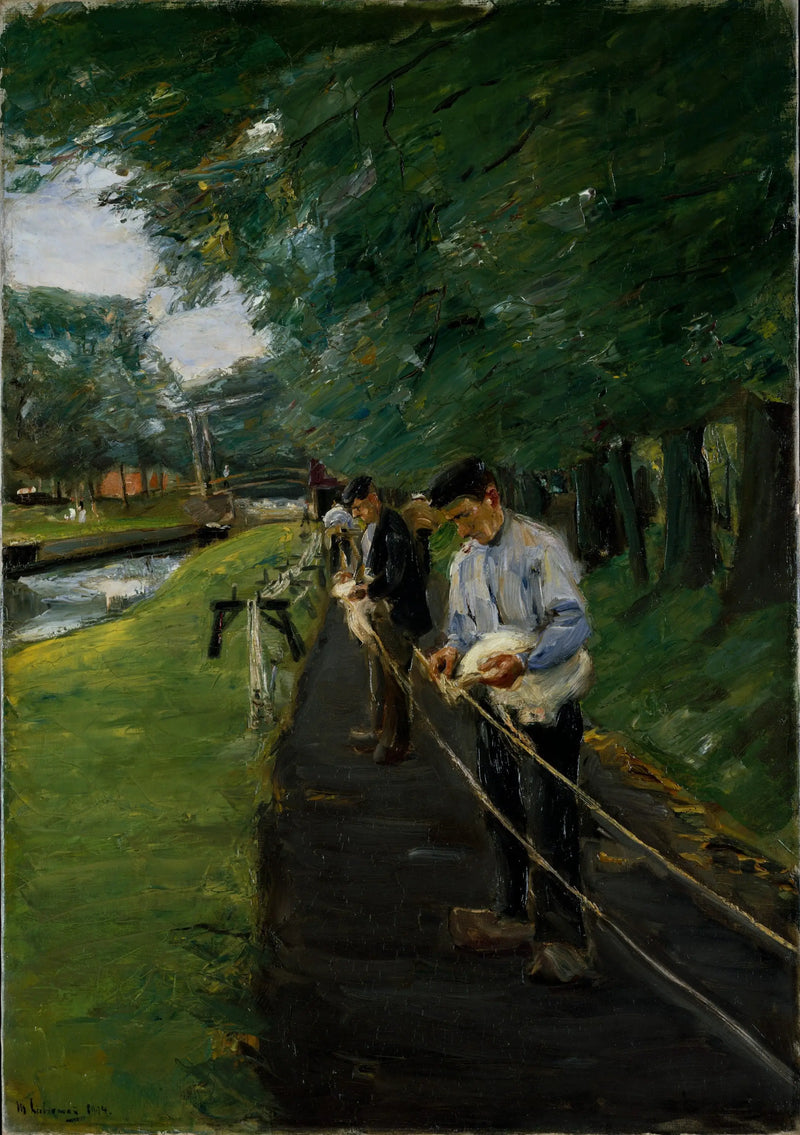 Lina w Edam - Max Liebermann