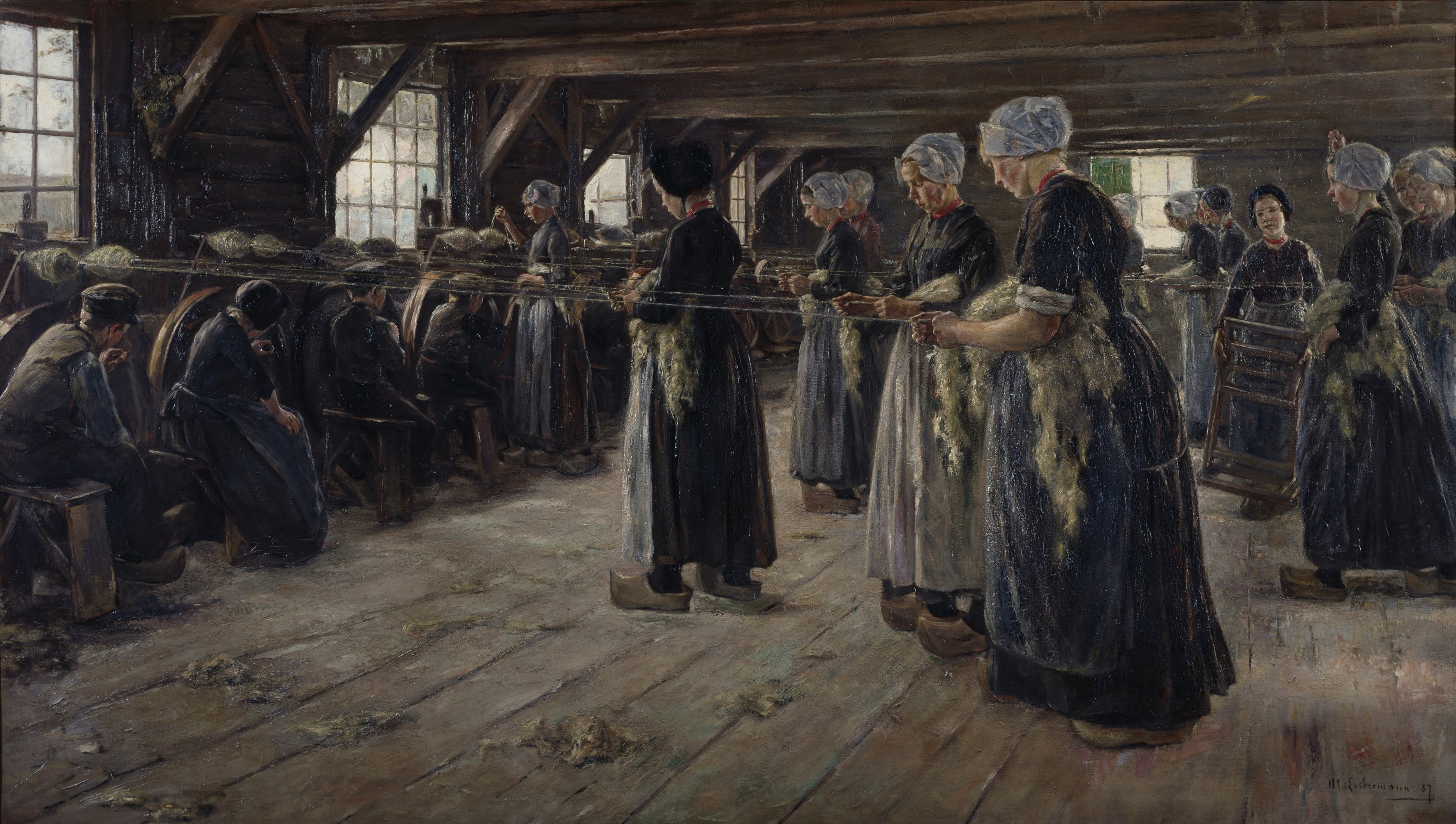 Len w Laren - Max Liebermann