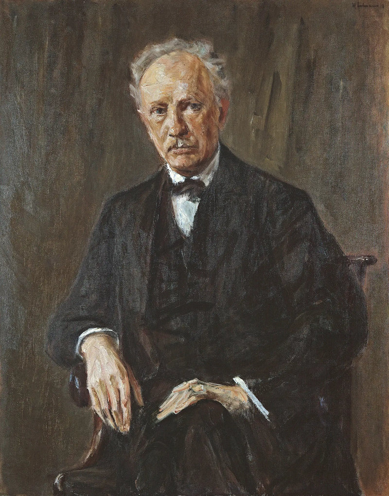 Portret Richarda Straussa - Max Liebermann