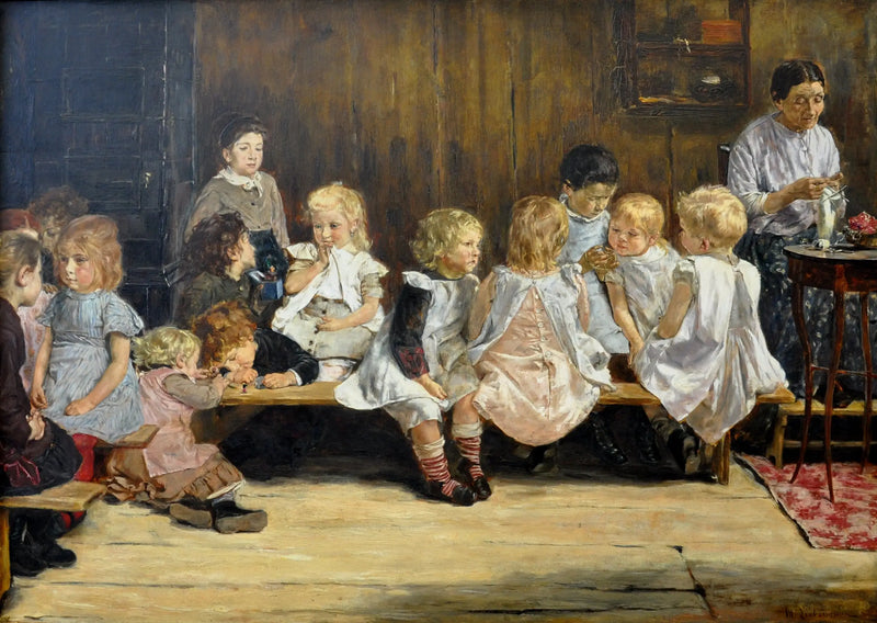 Przedszkole w Amsterdamie - Max Liebermann