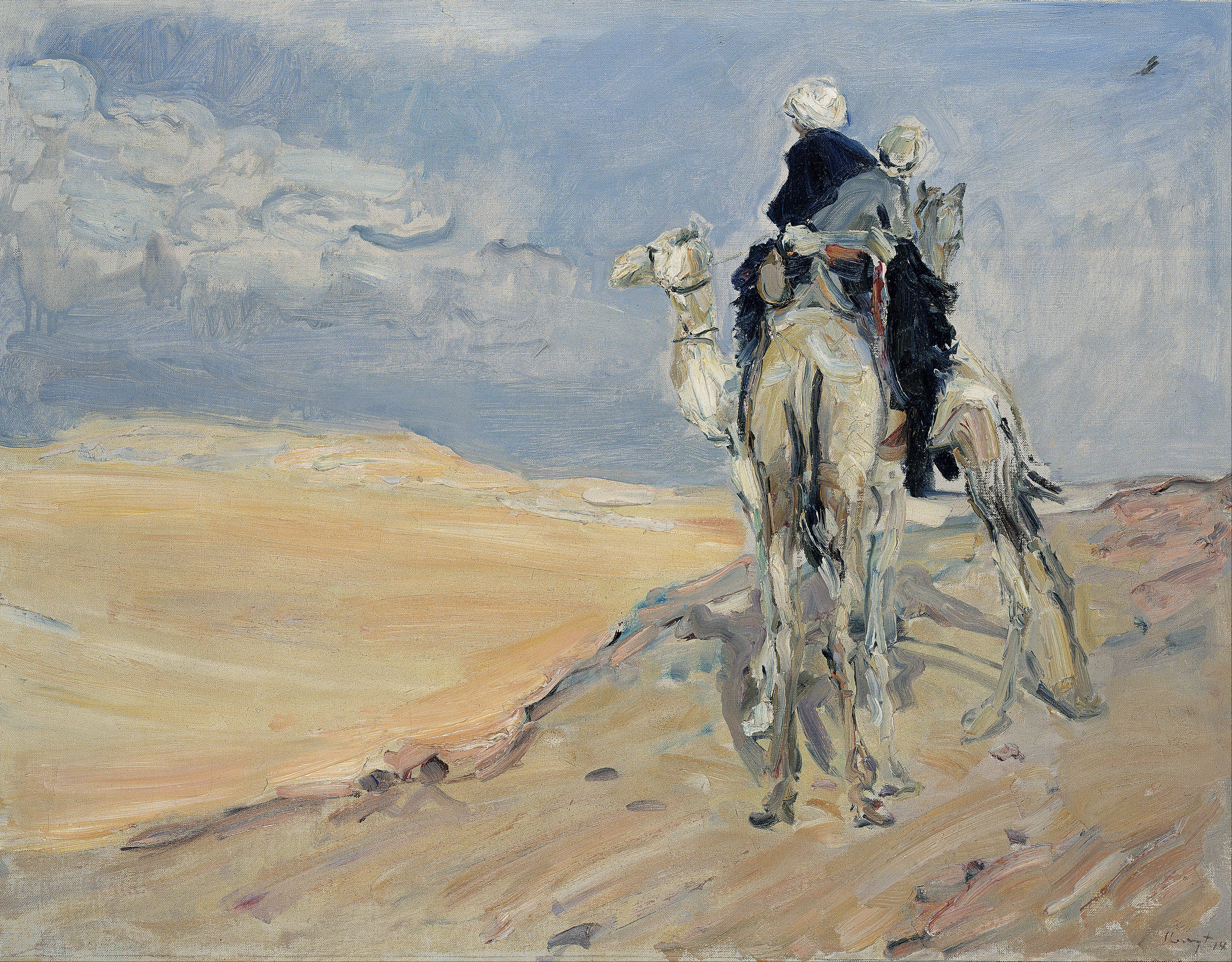 Sandstorm in the Libyan Desert - Max Slevogt