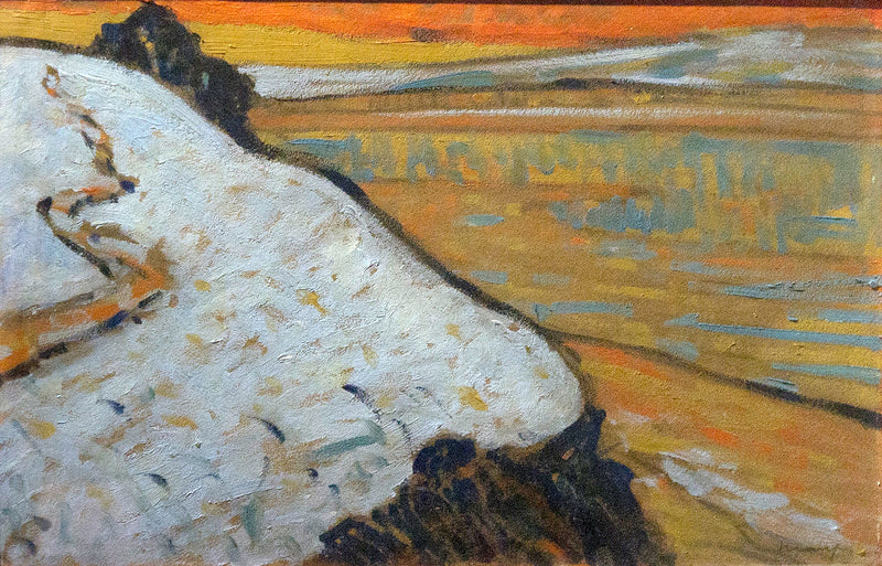 Pont-Aven, czerwone niebo - Maxime Maufra