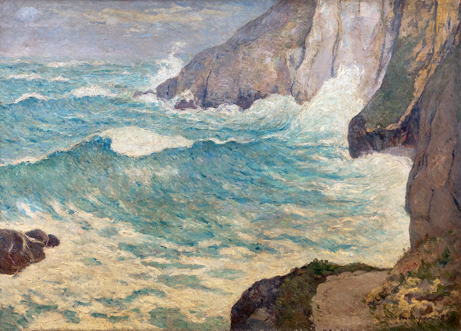 Marine par gros temps - Maxime Maufra - Alpha Reproduction