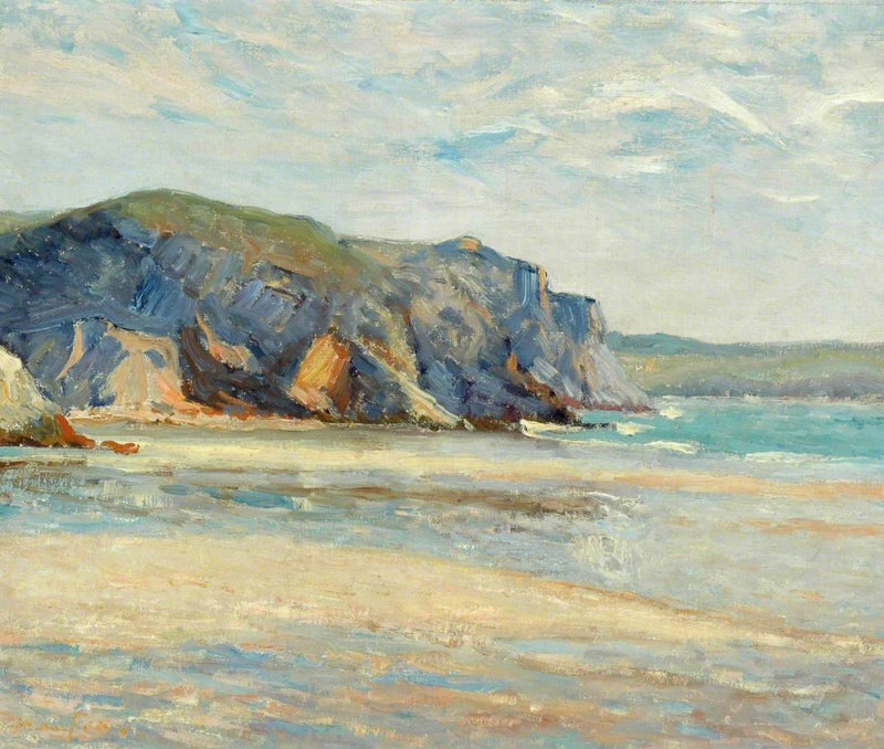 Plaża w Morgat, Finistère - Maxime Maufra