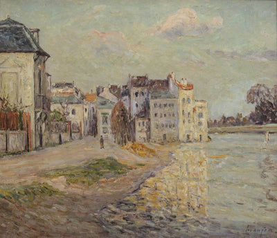 Le Quai de Lagny inondé - Maxime Maufra - Alpha Reproduction