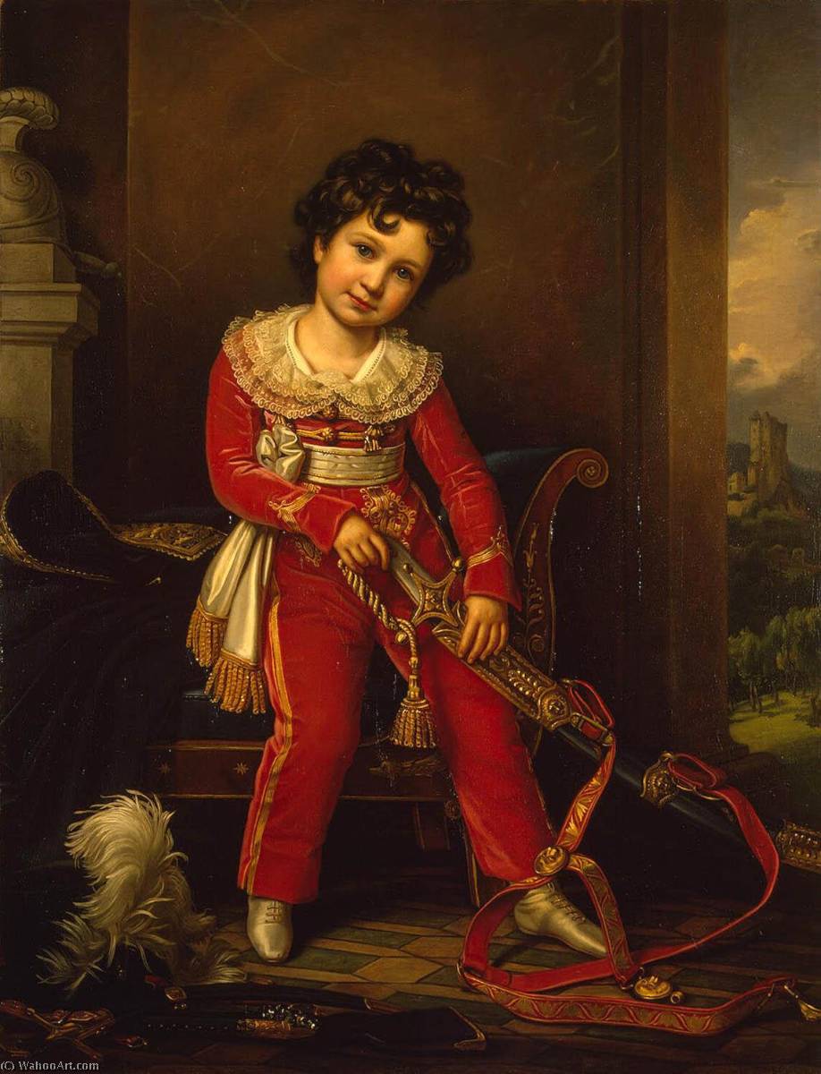 Portrait de Maximilien, duc de Leuchtenberg - Joseph Karl Stieler