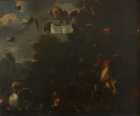 Koncert ptaków - Melchior de Hondecoeter
