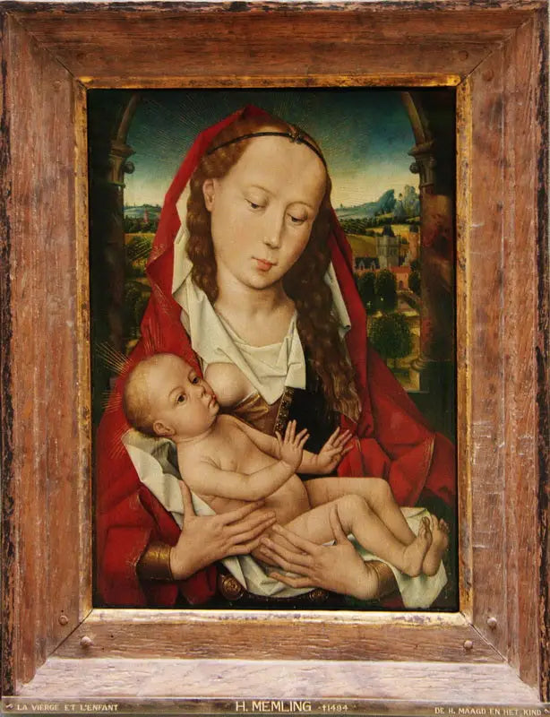 Matka Boska z Dzieciątkiem - Hans Memling