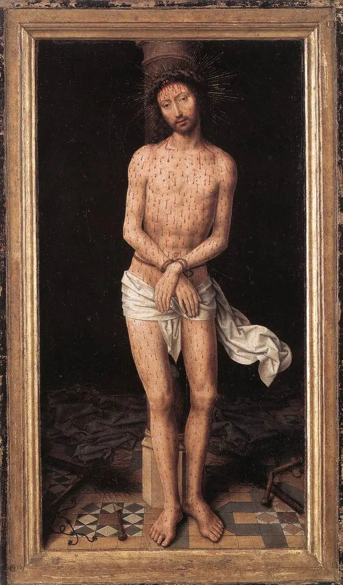 Chrystus przy kolumnie - Hans Memling