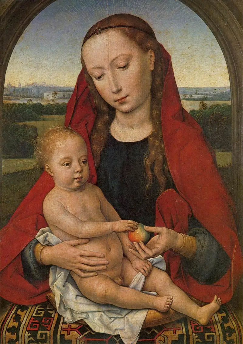 Dziewica z Dzieciątkiem - Hans Memling