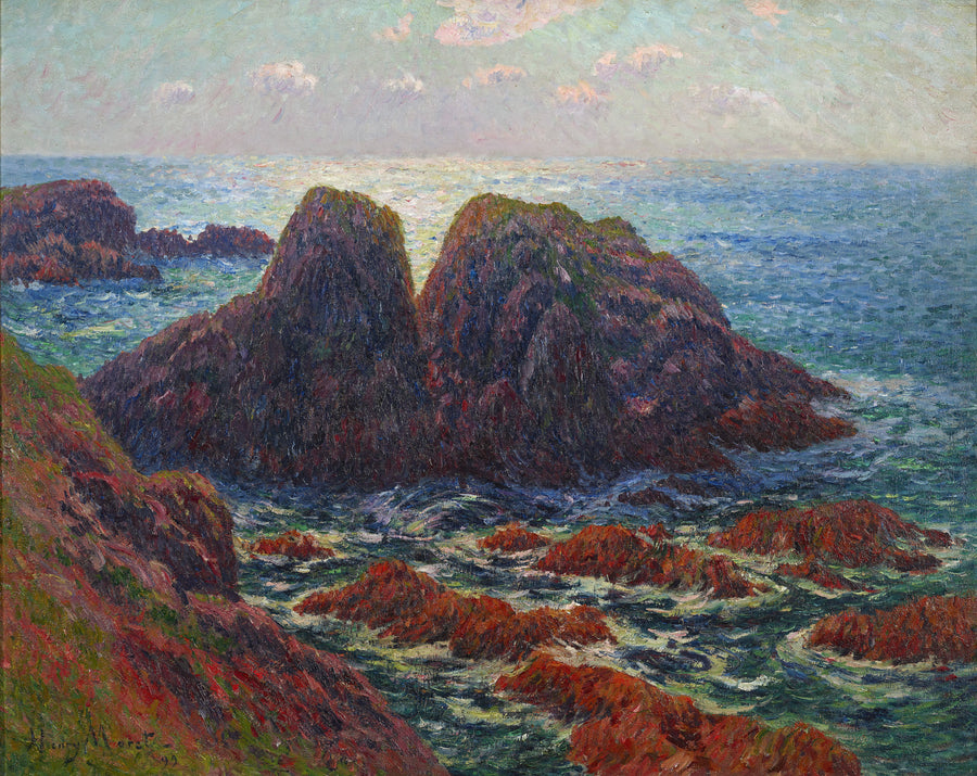 Mężczyźni z Finistère - Henry Moret