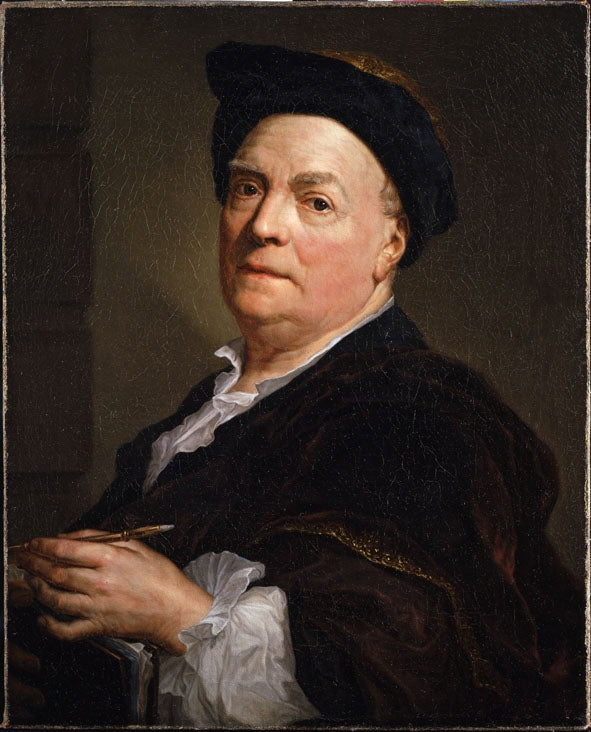 Portret Louisa du Silvestre - Anton Raphael Mengs