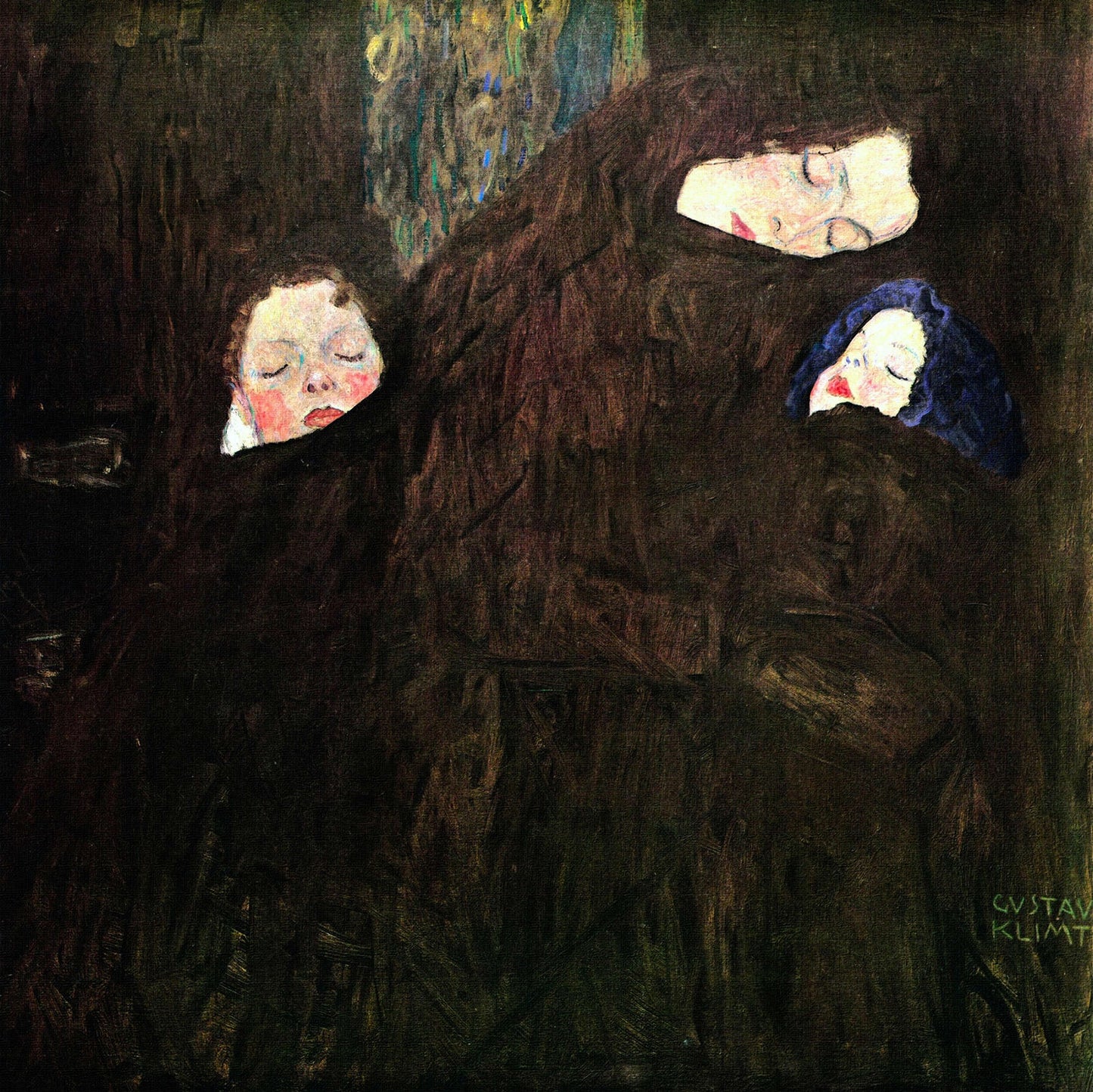 🌸👩‍👧‍👦 Matka z dziećmi – Gustav Klimt (około 1905)