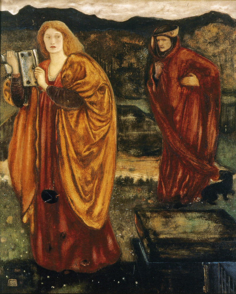 Merlin i Nimue - Edward Burne-Jones