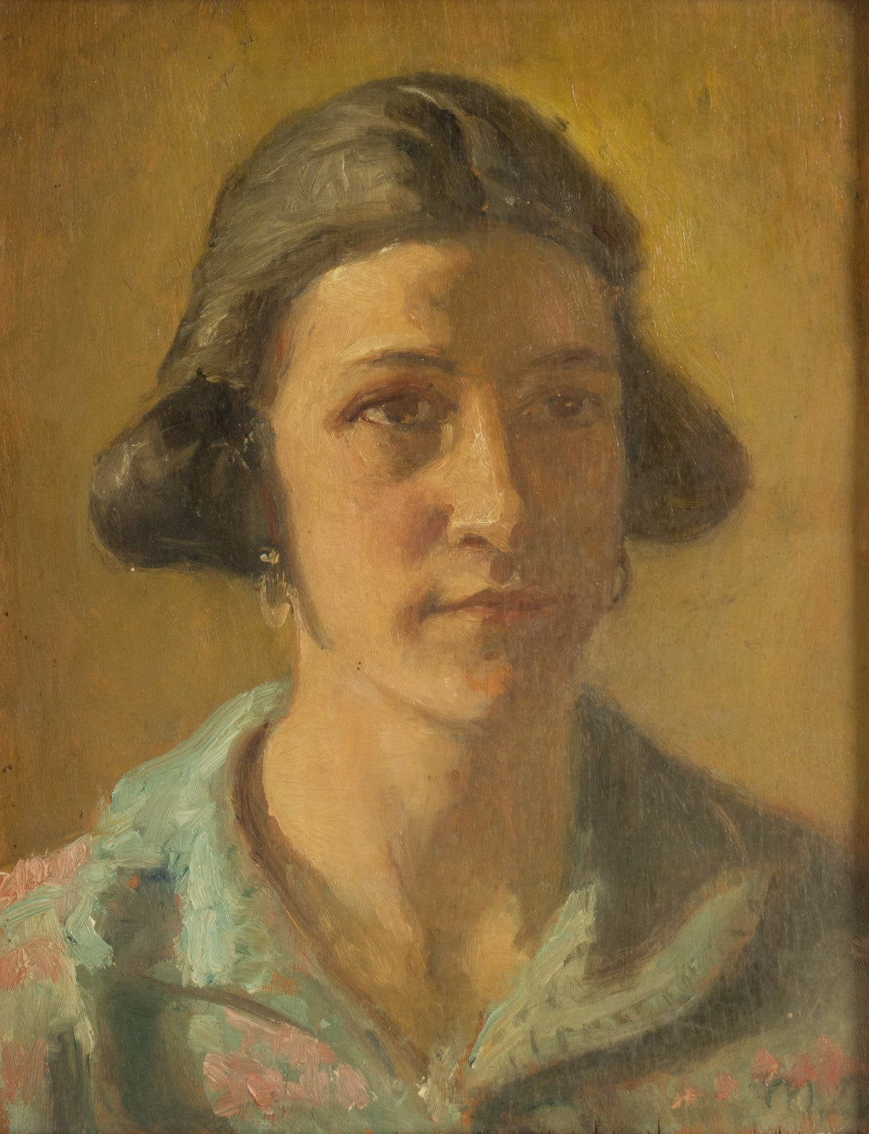 La fille d'un pêcheur en tenue du dimanche. - Michael Peter Ancher