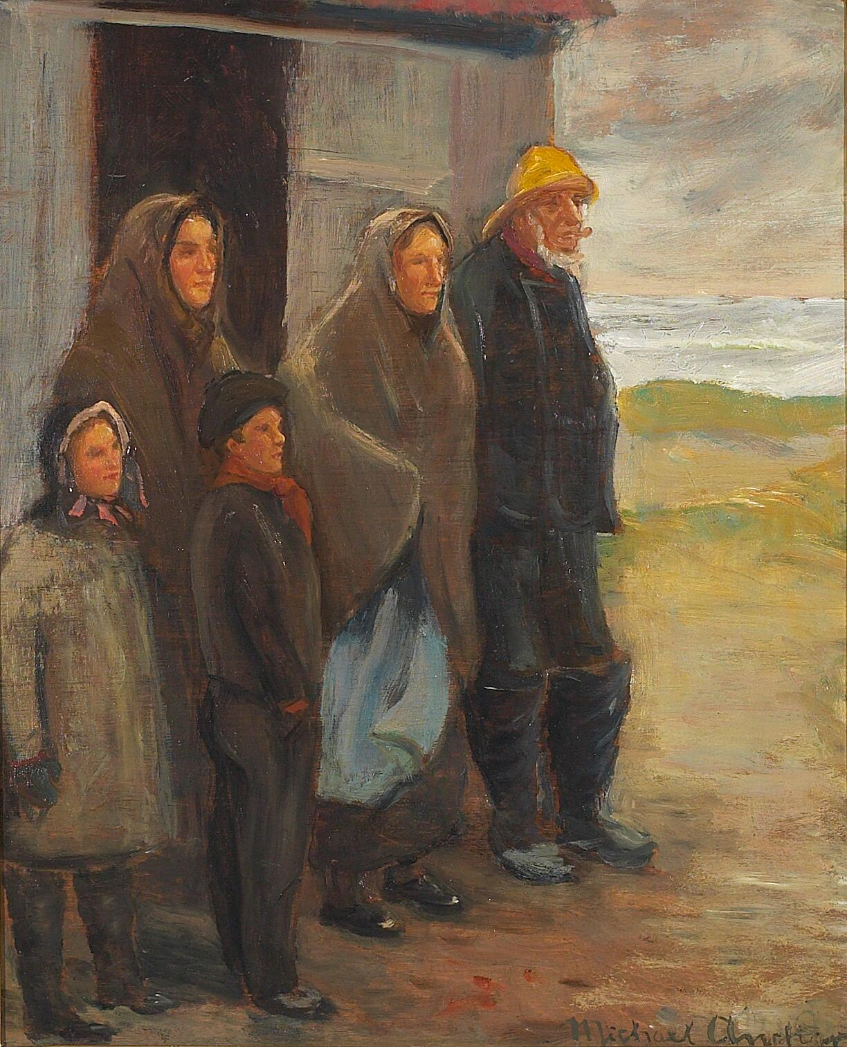Moments périlleux. - Michael Peter Ancher - Alpha Reproduction