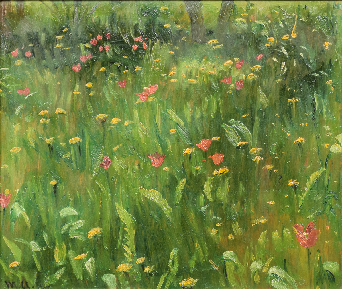 Vue du jardin Ancher. - Michael Peter Ancher