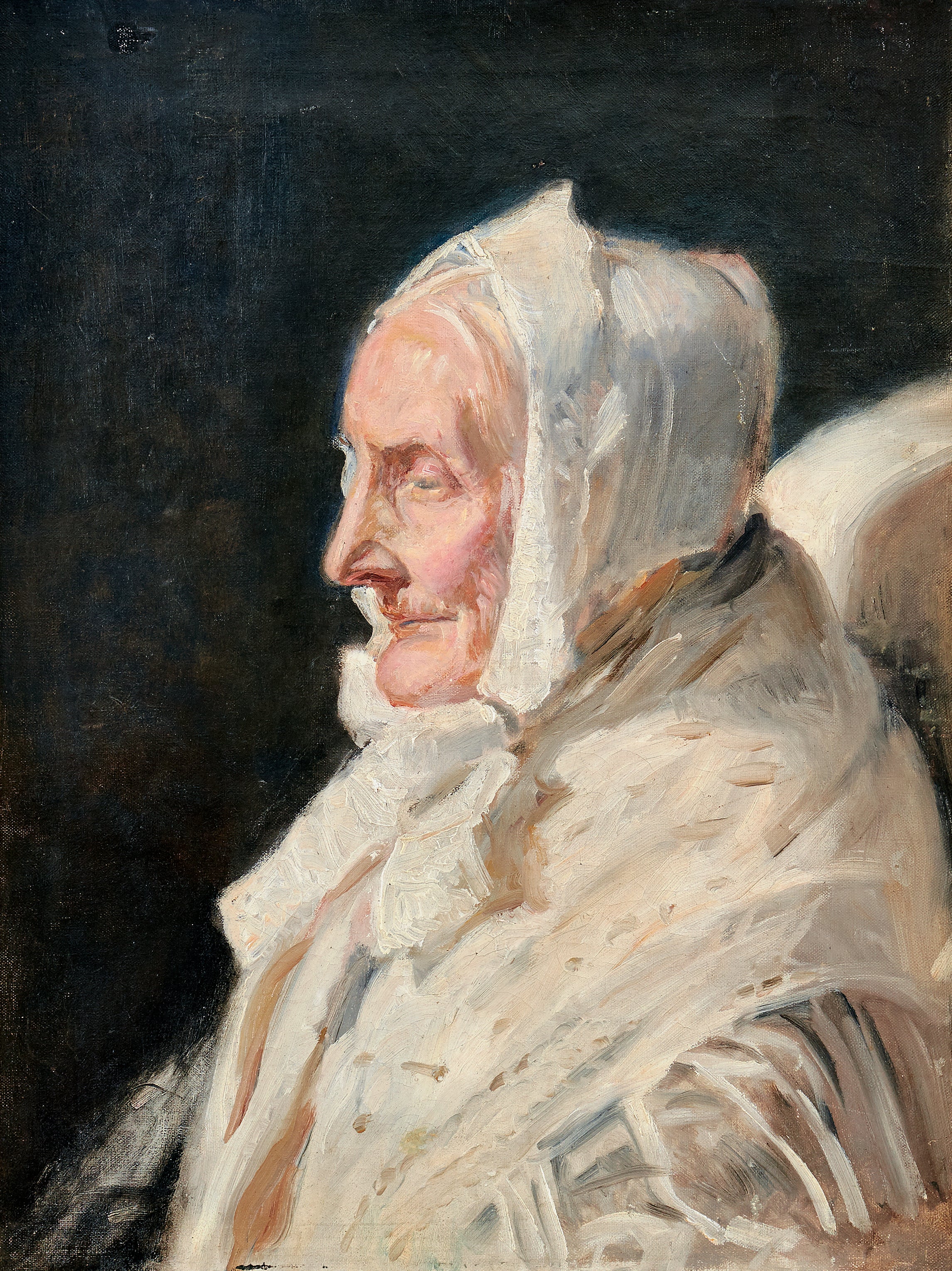 Portrait d'Ane Brøndum. - Michael Peter Ancher