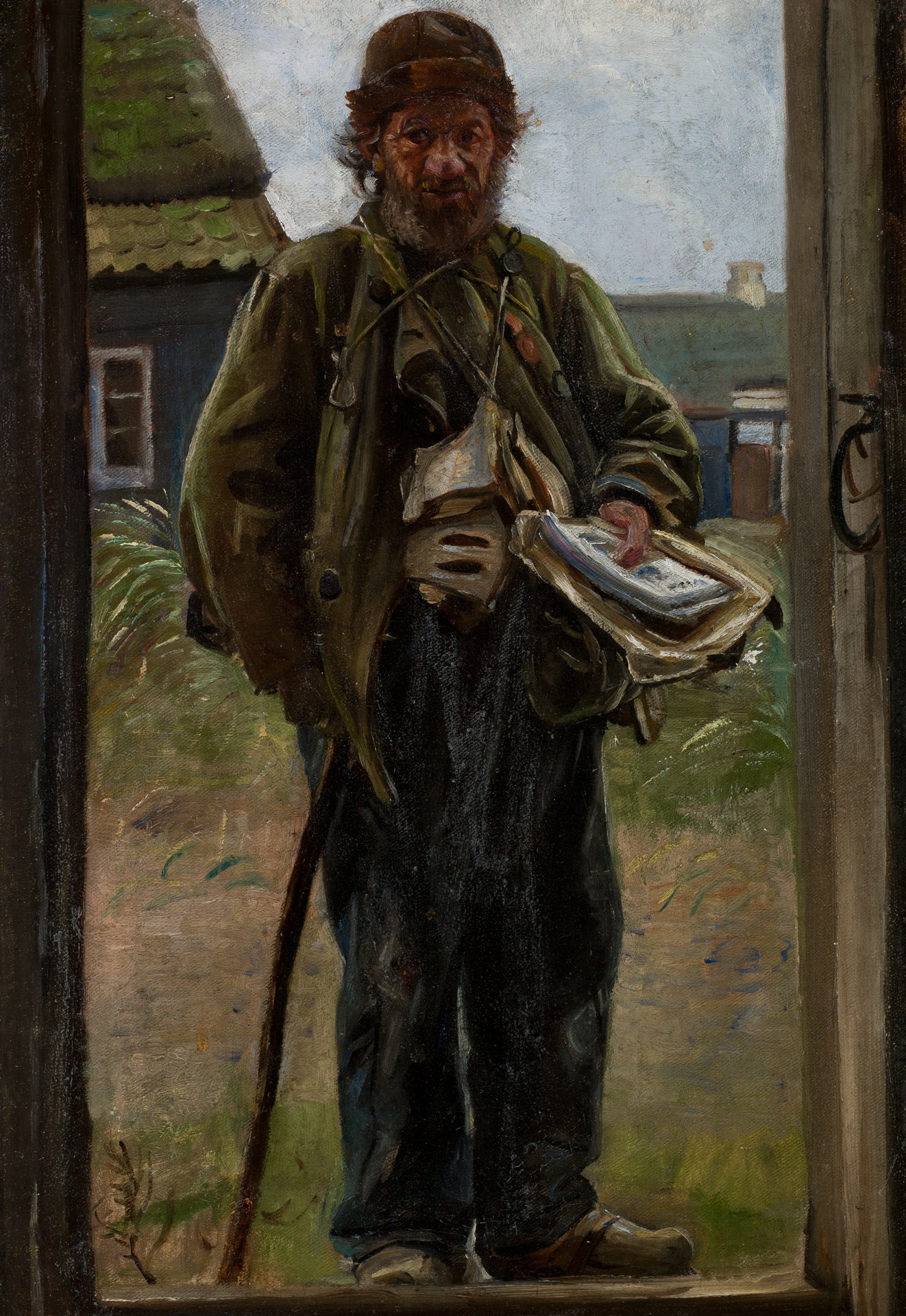 Søren Bondhagen vend des ballades. - Michael Peter Ancher - Alpha Reproduction
