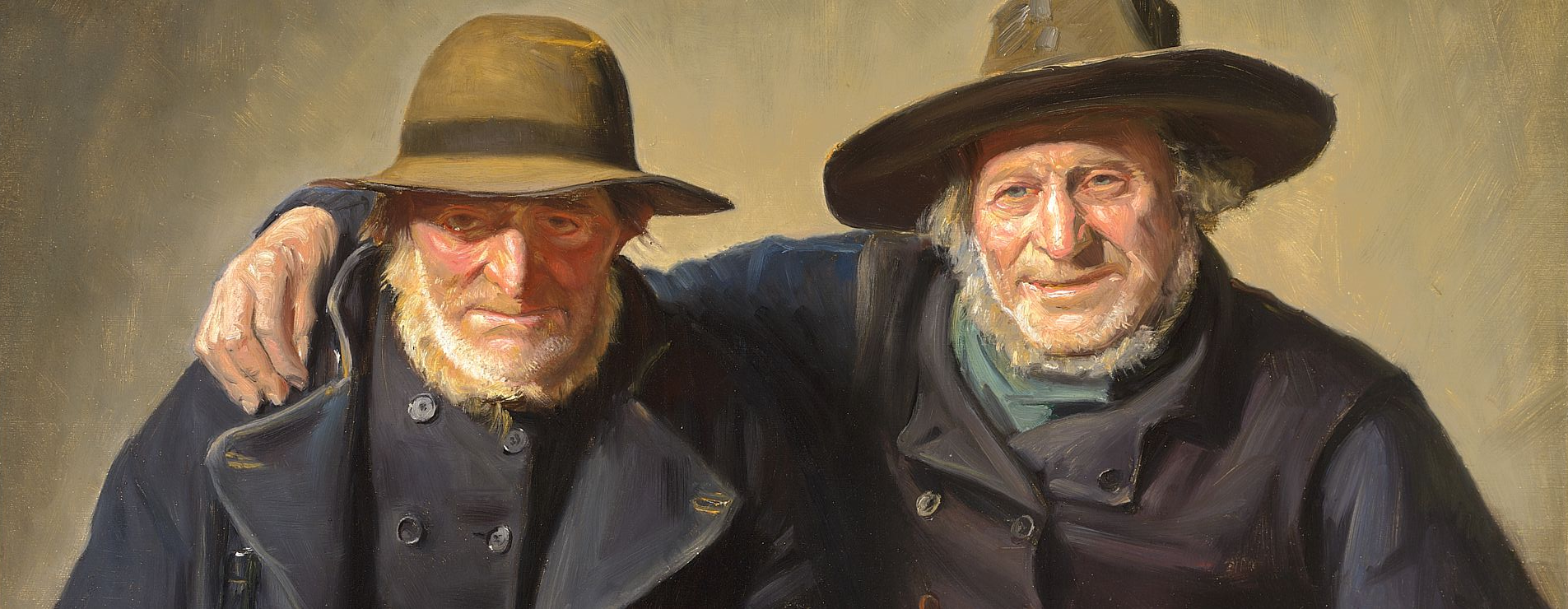Deux amis. - Michael Peter Ancher - Alpha Reproduction