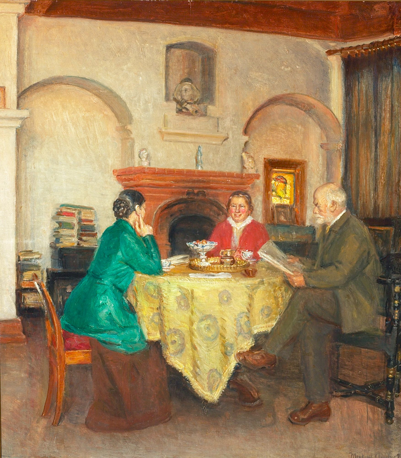 Je vais chercher le café. - Michael Peter Ancher