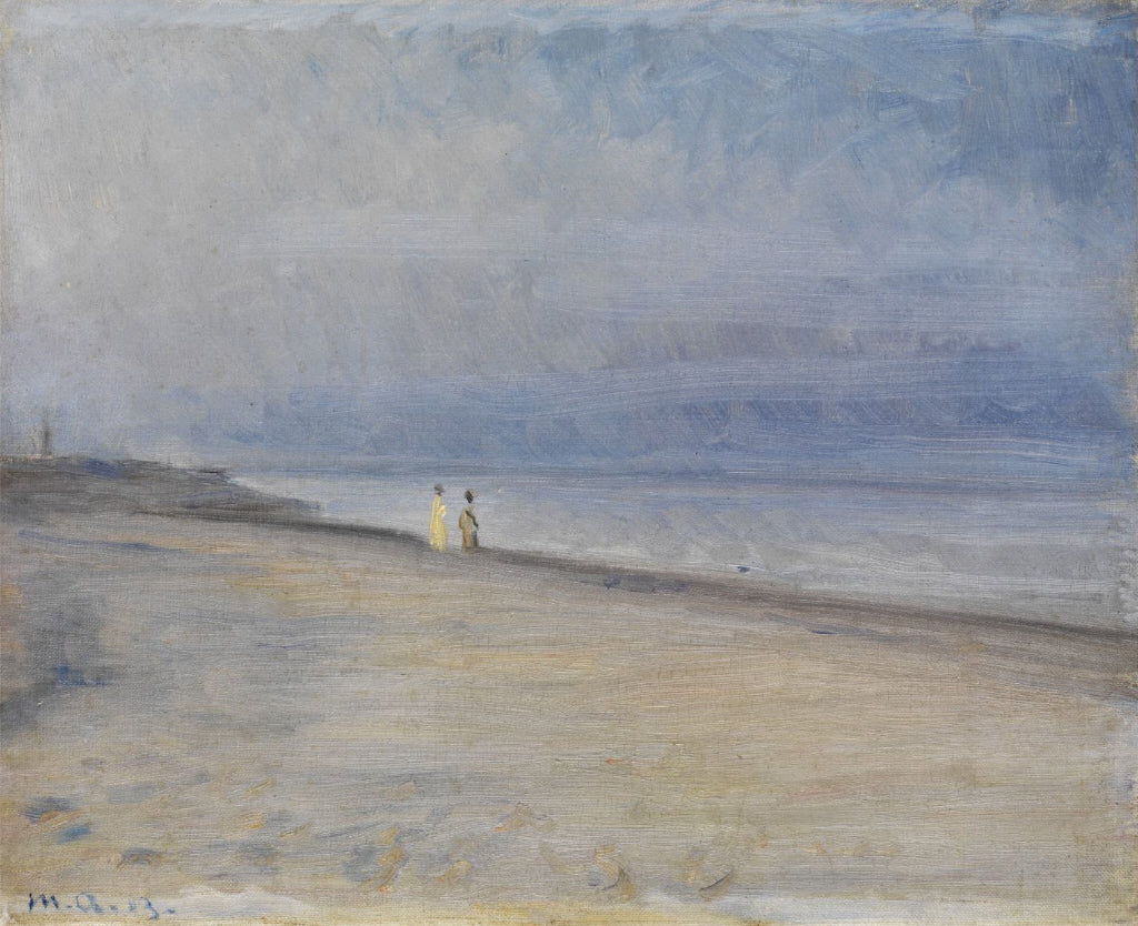 Vue d’une plage - Michael Peter Ancher - Alpha Reproduction