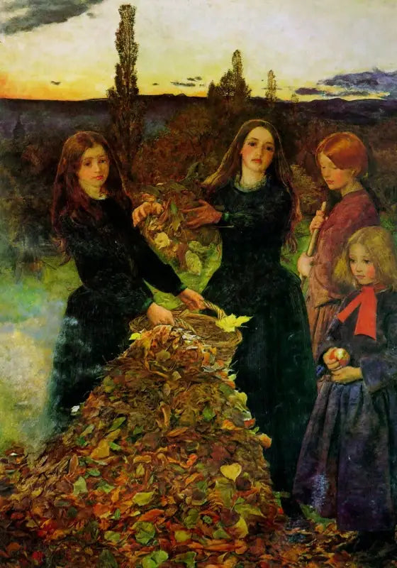 Liście jesieni - John Everett Millais