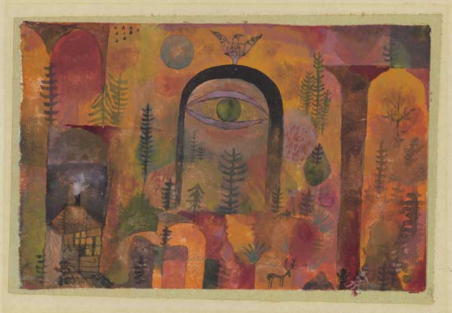 Z orłem - Paul Klee