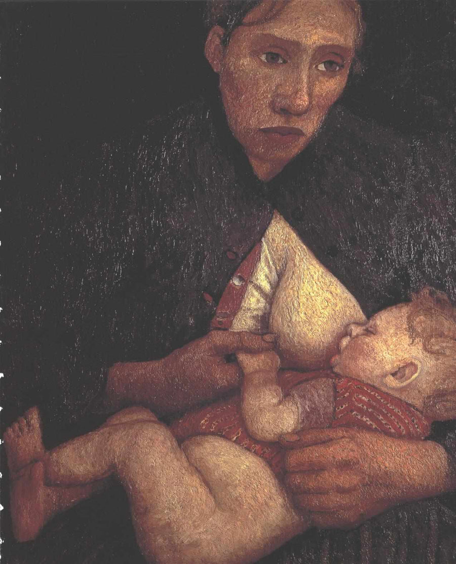 Stillende Mutter - Paula Modersohn-Becker