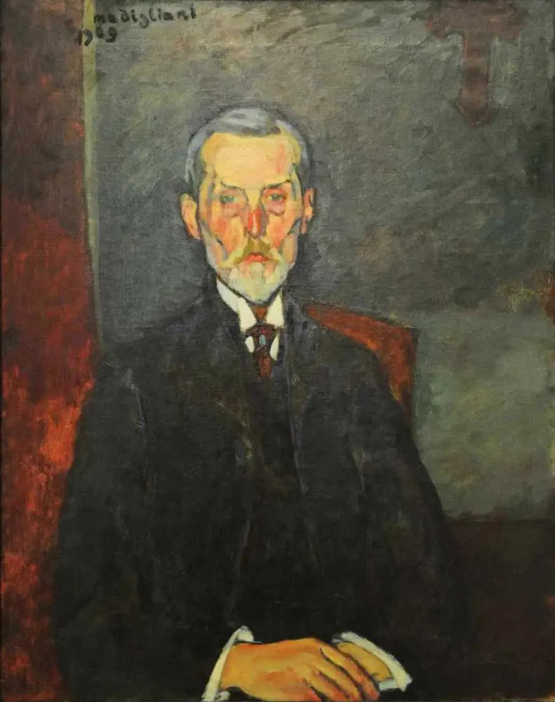Jean-Baptiste Alexandre przy krucyfiksie - Amedeo Modigliani