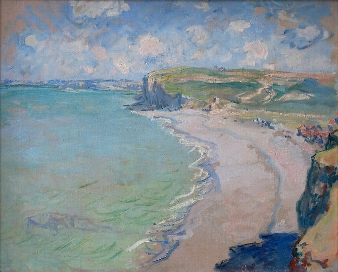 Plaża w Pourville – Claude Monet (1882)