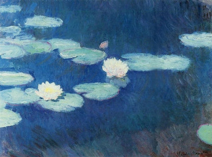 Nymphéas bleus – Claude Monet (około 1906)
