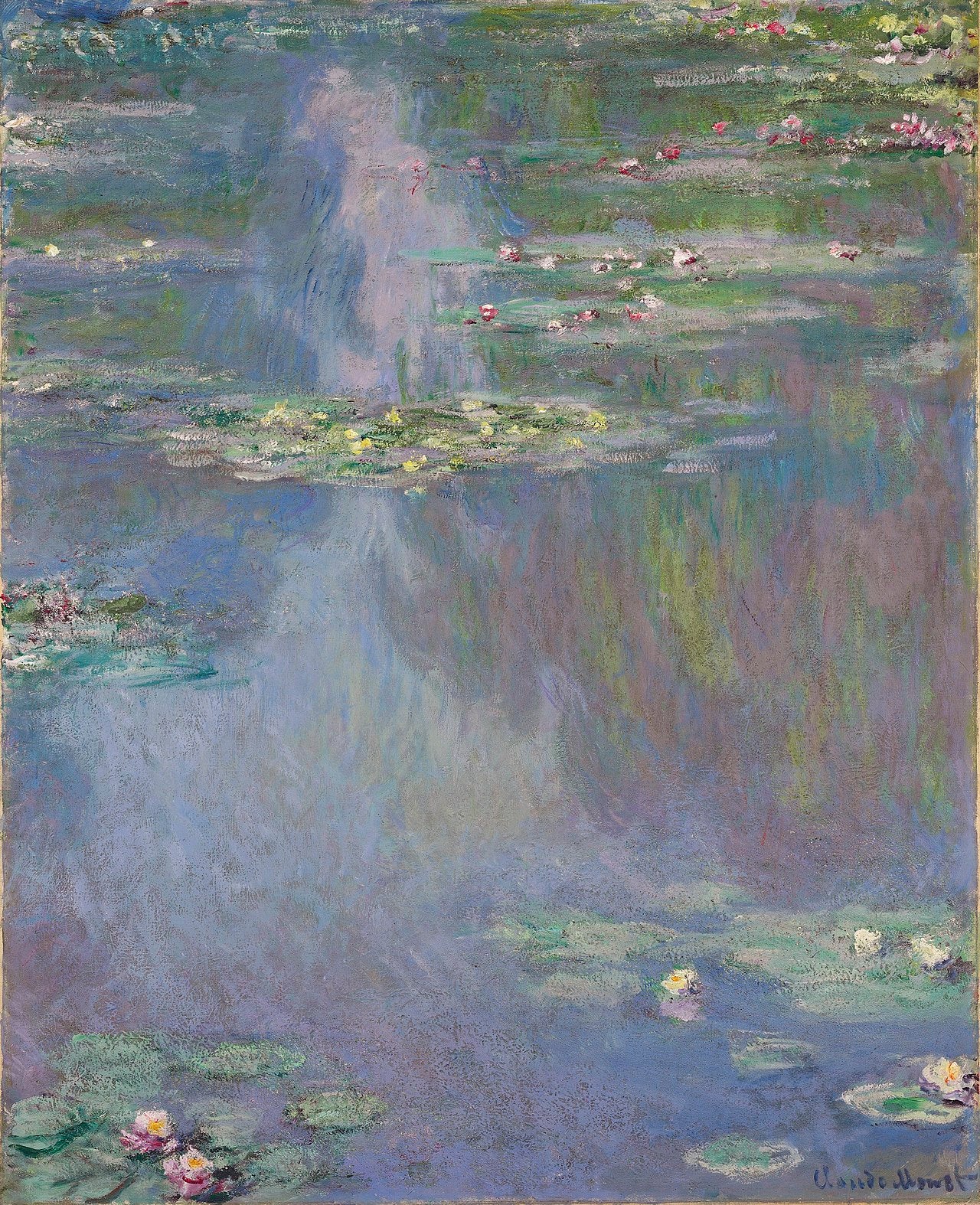 💜 Nymphéas (1907) – Claude Monet (W.1707)