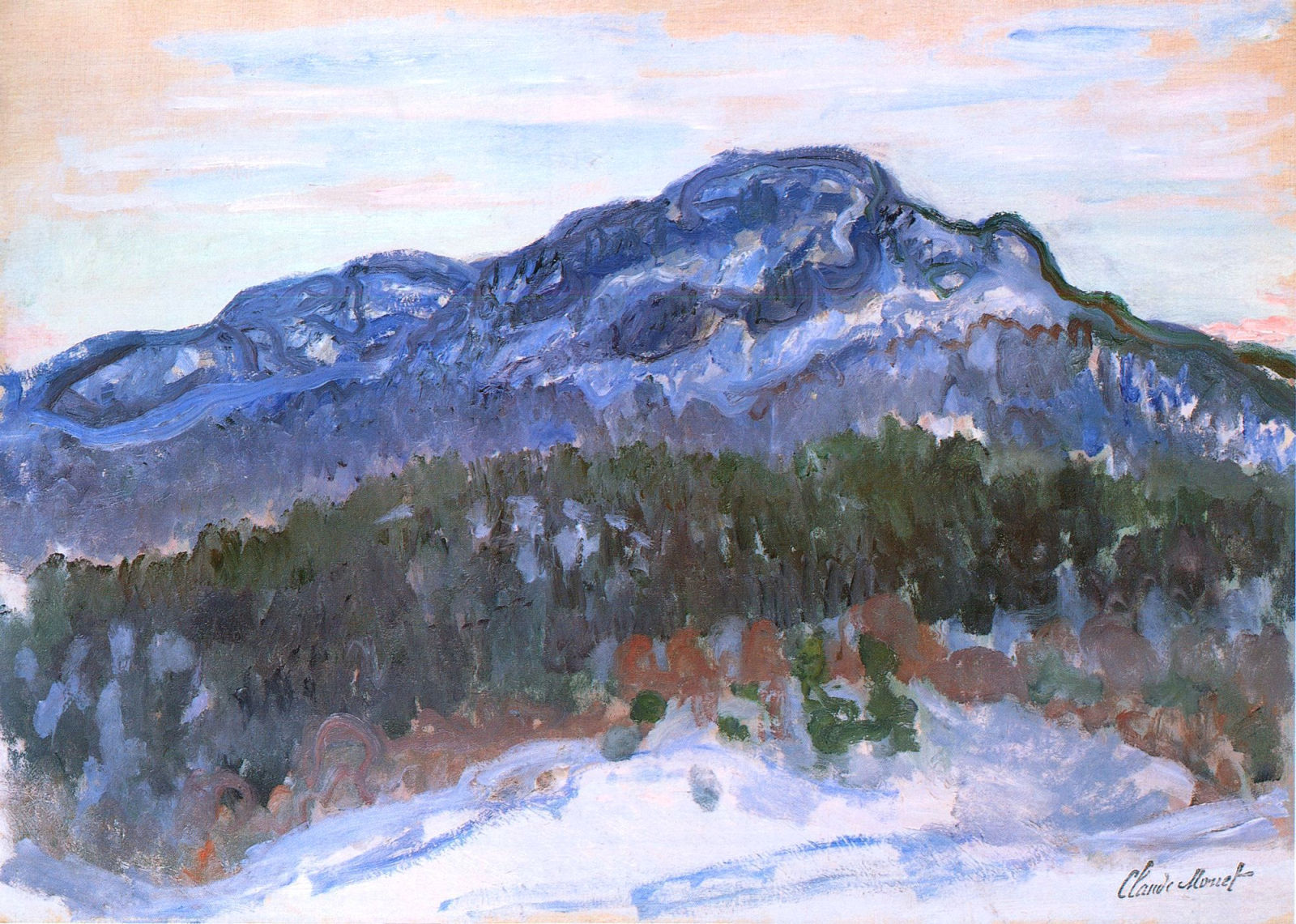 Góra Kolsås - Claude Monet