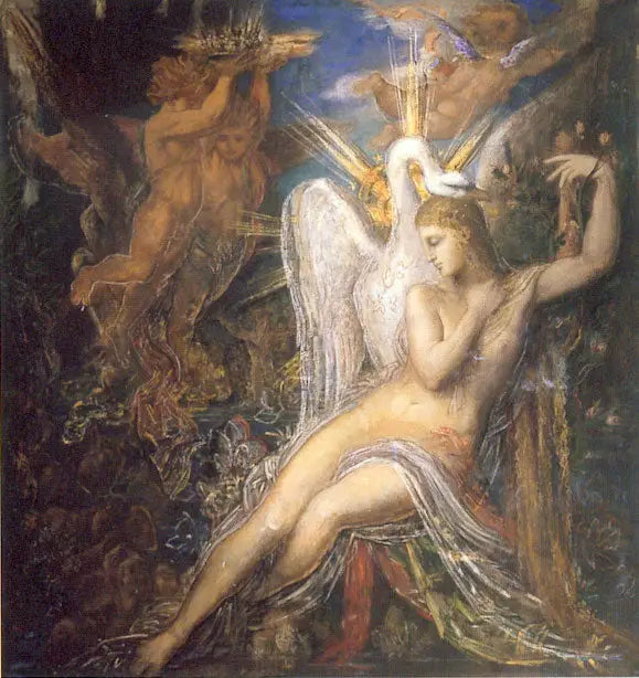 Leda - Gustave Moreau