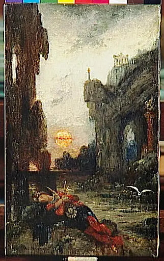Śmierć Saffo - Gustave Moreau