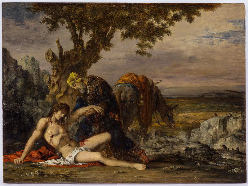 Dobry Samarytanin - Gustave Moreau