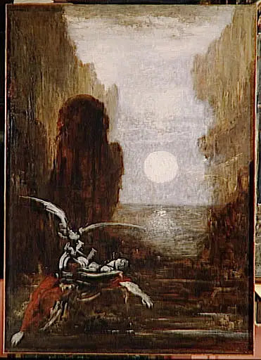 Śmierć Saffo - Gustave Moreau