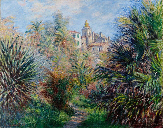 „Ogród Moreno w Bordigherze” – Claude Monet (1884)