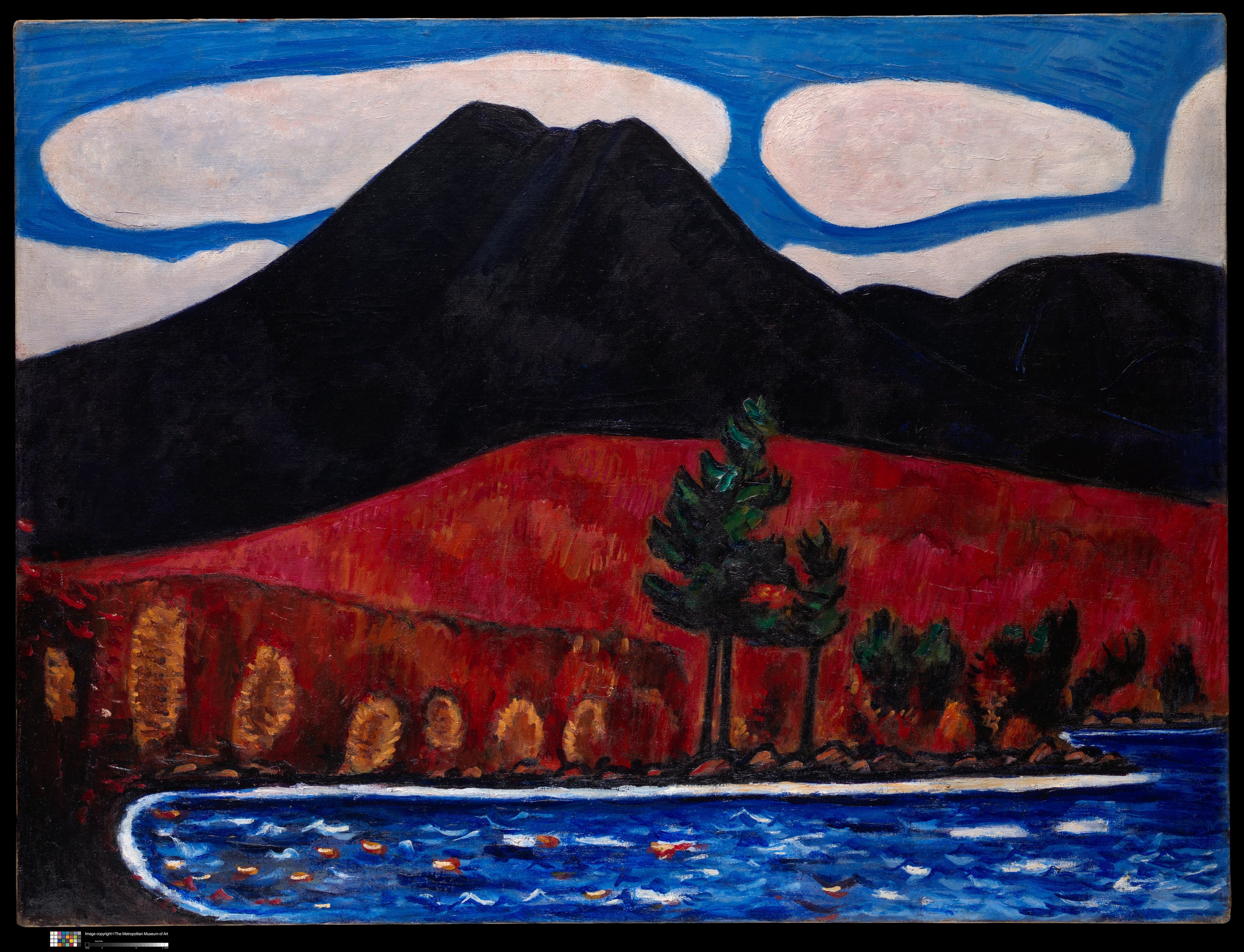 Mont Katahdin, Maine, n° 2 - Marsden Hartley