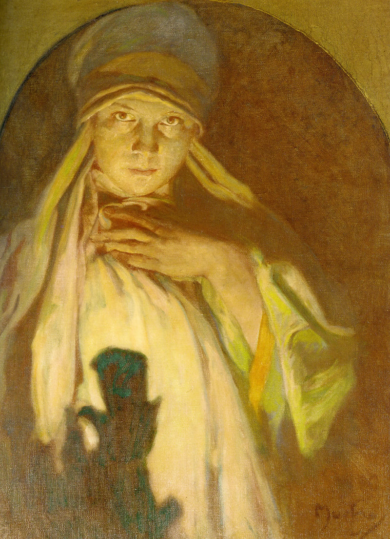 Czarodziejka - Alphonse Mucha