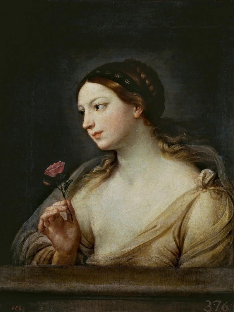Dziewczyna z różą - Guido Reni