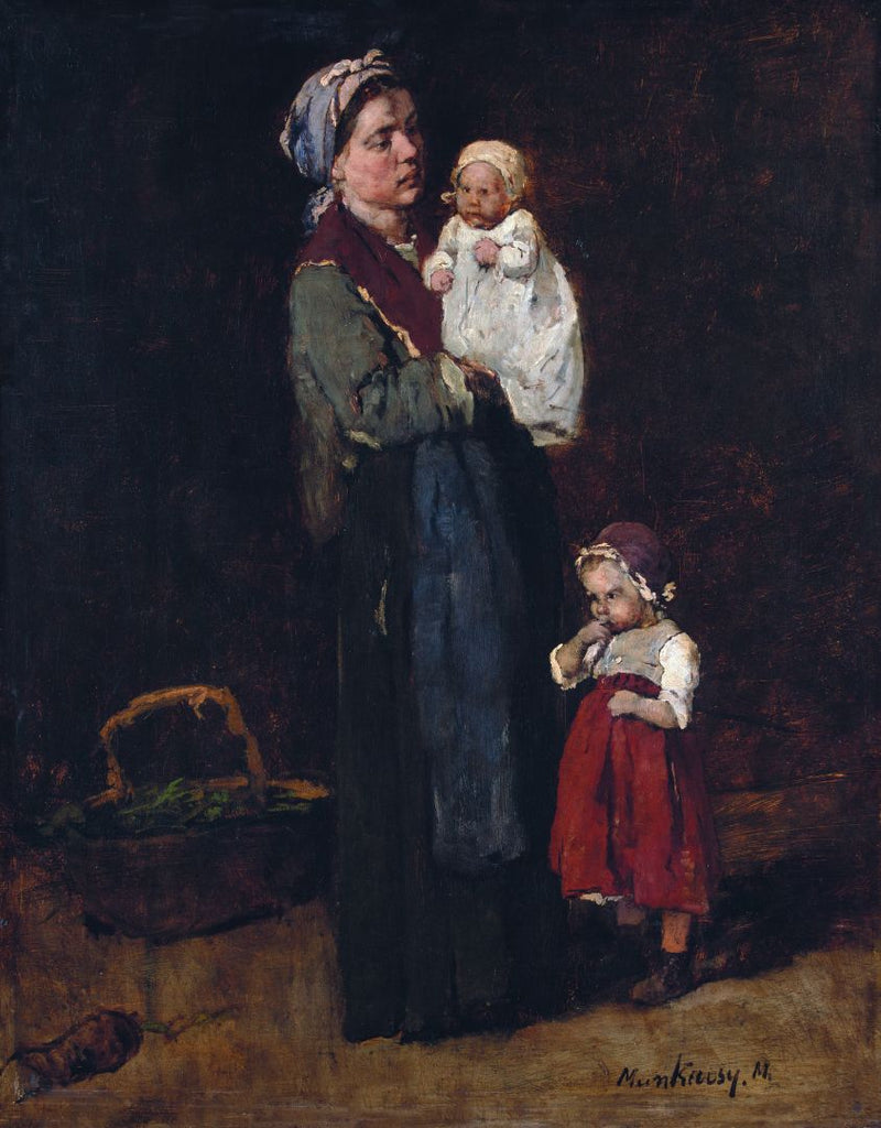 Études pour la boutique de prêteur sur gages - Mihály Munkácsy