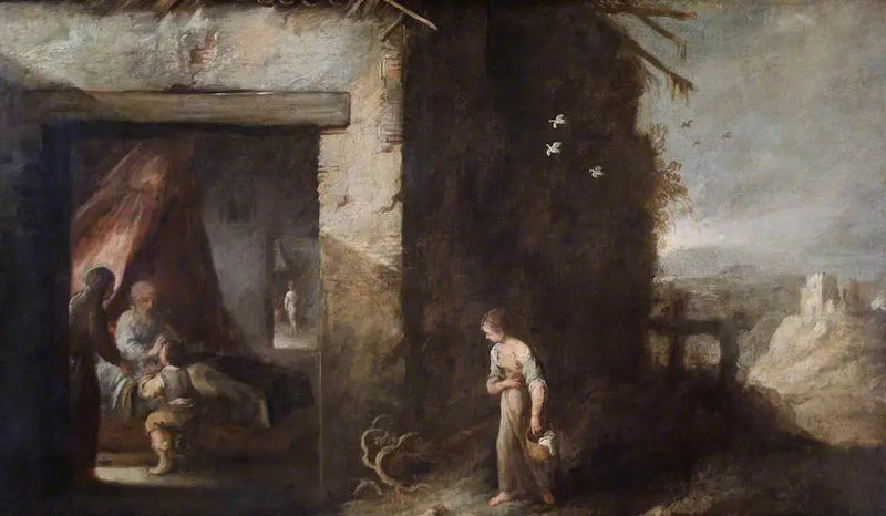 Isaak błogosławiący Jakuba - Bartolomé Esteban Murillo