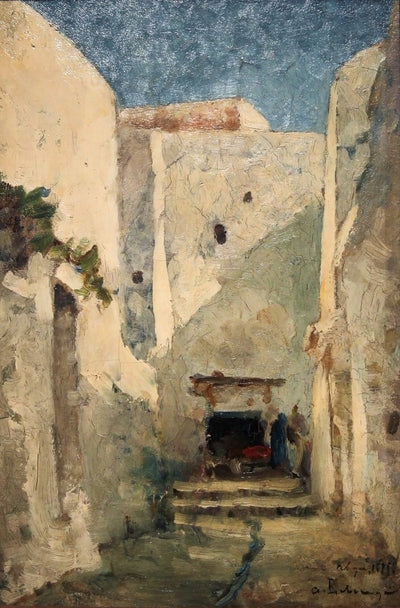 Rue à Alger - Albert Lebourg
