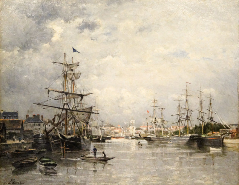 Port w Caen - Stanislas Lépine