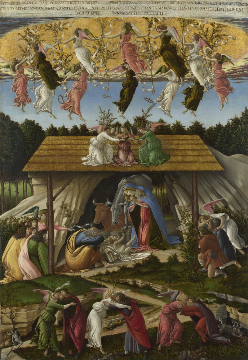 Mistyczna Noc Narodzenia - Sandro Botticelli