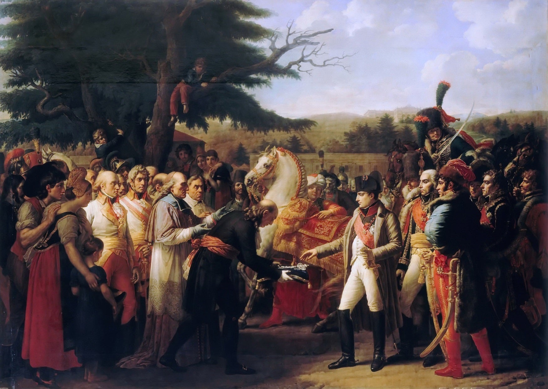 L'Empereur recevant les clefs de Vienne - Anne-Louis Girodet