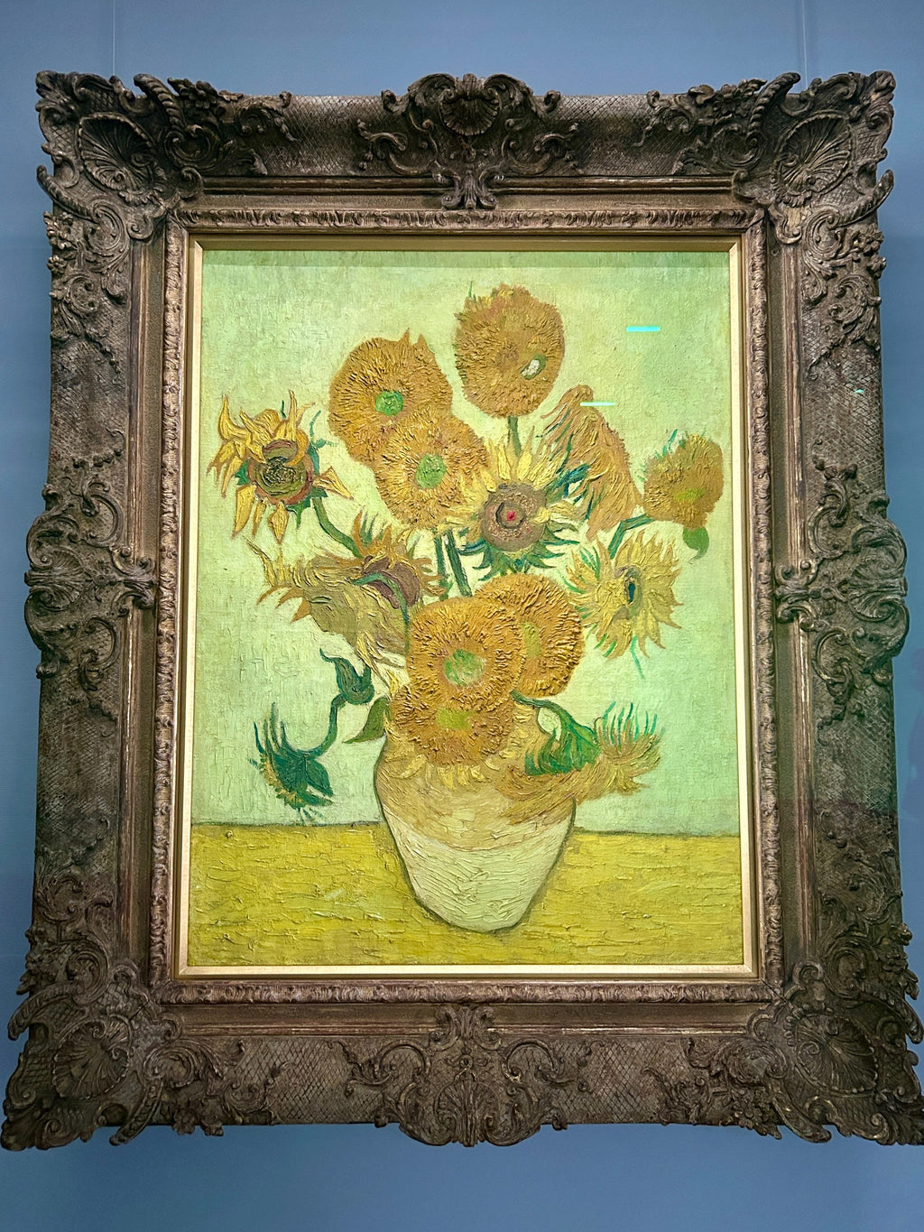 Martwa natura: Wazon z piętnastoma słonecznikami - Vincent van Gogh