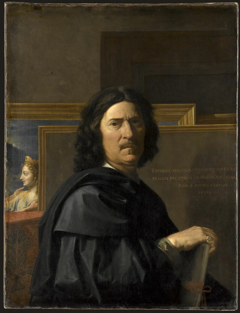 Portret artysty - Nicolas Poussin